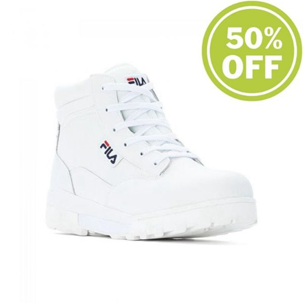 Botas Fila Homem Branco - Fila Grunge L Mid Portugal Lisboa,XHZG-27643